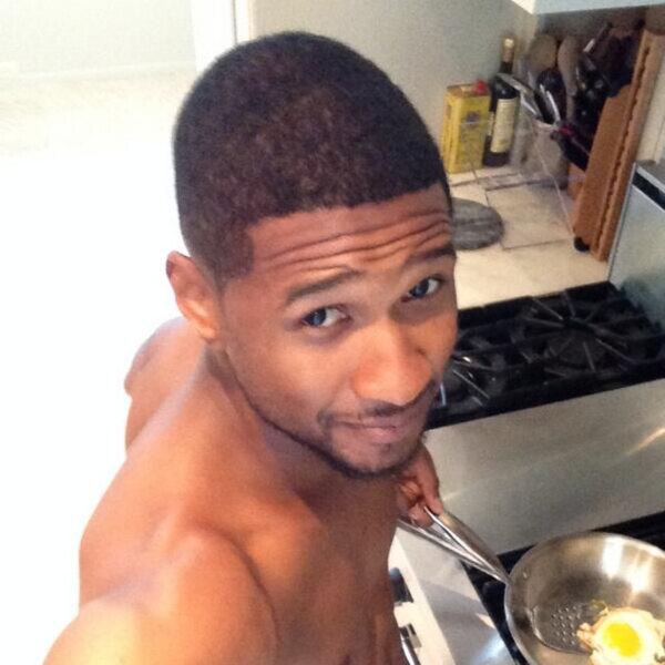 Usher from Celebs' Underwear Selfies E! News Usher from Celebs' Underwear Selfies E! News